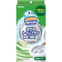 流せるトイレブラシ 除菌消臭プラス本体 ホワイトブロッサム(本体+替4個)※取り寄せ商品 返品不可