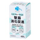 2個セット3個セット4個セット※商品リニューアル等によりパッケージ及び容量は変更となる場合があります。ご了承ください。製造元&nbsp;ミヤリサン製薬(株)ミヤフローラEXは、ウルソデオキシコール酸と整腸生菌成分である酪酸菌(宮入菌)を配合した消化整腸薬です。プロバイオティクス酪酸菌(宮入菌)の働き　私たちの腸内にすむ多種多様な細菌は、まるでお花畑のように群生していることから、腸内フローラと呼ばれています。酪酸菌(宮入菌)は生きたまま大腸まで届き、腸内有用菌の発育を促進し、有害菌の発育を抑制することで、腸内フローラのバランスを保ちます。 名称 整腸剤 内容量 420錠 効能・効果 整腸(便通を整える)、腹部膨満感、軟便、便秘消化促進、消化不良、食欲不振(食欲減退)、食べ過ぎ(過食)、もたれ(胃もたれ)、胸つかえ、消化不良による胃部・腹部膨満感 成分・分量 6錠中 成分 分量宮入菌末300mg、ウルソデオキシコール酸60mg添加物乳糖水和物、トウモロコシデンプン、結晶セルロース、ステアリン酸マグネシウム 保管および取扱い上の注意 (1)直射日光の当たらない湿気の少ない涼しい所に密栓して保管してください。(2)小児の手の届かない所に保管してください。(3)他の容器に入れ替えないでください。(誤用の原因になったり品質が変わることがあります。)(4)使用期限をすぎた製品は服用しないでください。 賞味期限又は使用期限 パッケージに記載 発売元、製造元、輸入元又は販売元、消費者相談窓口 ミヤリサン製薬株式会社東京北区上中里1-10-3電話：03-3917-1191 原産国 日本 商品区分 医薬部外品 広告文責　株式会社レデイ薬局　089-909-3777薬剤師：池水　信也 リスク区分&nbsp; 医薬部外品