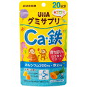 UHA味覚糖　グミサプリ　KIDS　Ca・鉄　20日分