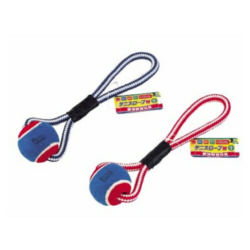 ペティオ　愛情教育玩具　テニスロープ　M　1個※ハンドルカラーは選べません