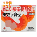 【第3類医薬品】ゼリア新薬 おきゅ膏Z 120枚【セルフメディケーション税制対象】×10個