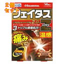 【第2類医薬品】フェイタスZα ジクサス温感 14枚【セルフメディケーション税制対象】×2個