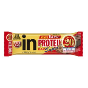 森永製菓　インバー　プロテイン　スーパー　クランチチョコ　52g