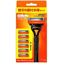 P&G ジレット フュージョン マニュアル 本体(刃付き)+替刃 1セット