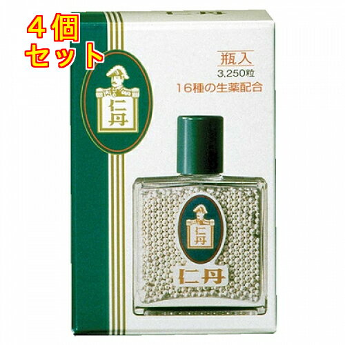 【医薬部外品】仁丹　ビン入り　3250粒入り×4個