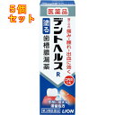 【第3類医薬品】デントヘルスR(アール) 10g 歯槽膿漏薬×5個