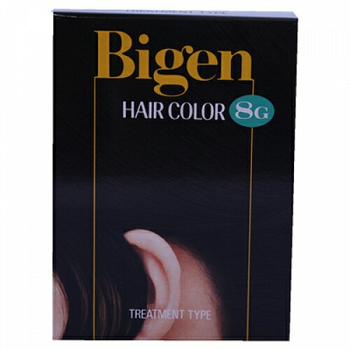 ビゲンヘアカラー 8G 自然な黒色