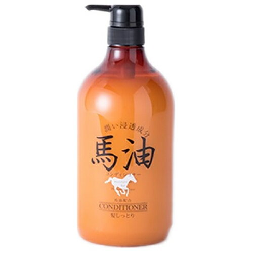 宇津木産業　馬油　コンディショナー　1000ml×12個※取り寄せ商品　返品不可