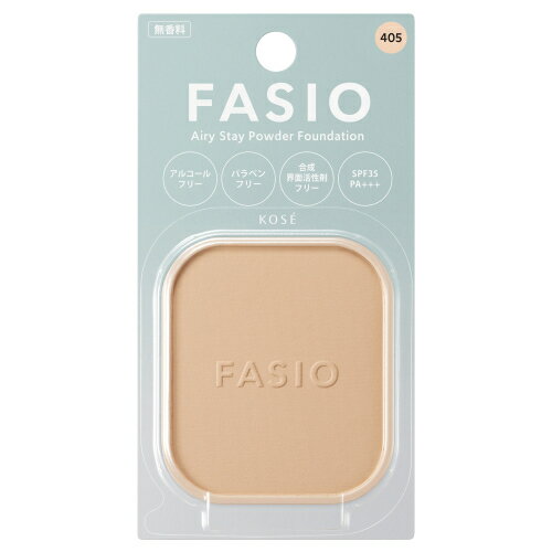コーセー ファシオ エアリーステイ パウダーファンデーション SPF35/PA+++ 405 ライトオークル 10g コーセー ファシオ エアリーステイ パウダーファンデーション SPF35/PA+++ 405 ライトオークル 10g