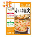アサヒ バランス献立 かに雑炊 100g×12個