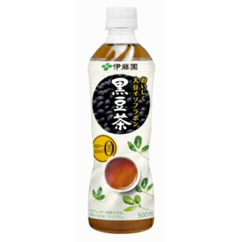 伊藤園　おいしく大豆イソフラボン　黒豆茶　500mL×24個