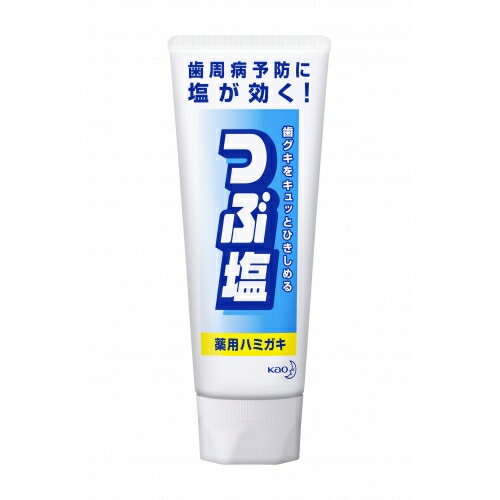 【医薬部外品】花王 つぶ塩 薬用ハミガキ スタンディングチューブ 180g