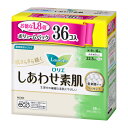 【医薬部外品】ロリエ しあわせ素肌 多い昼用 22.5cm 羽つき 36個