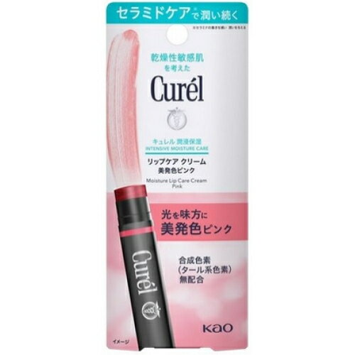 キュレル　リップケア　クリーム　美発色ピンク　4.2gのサムネイル