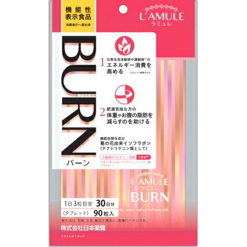 日本薬健　ラミュレ　バーン　90粒※取り寄せ商品　返品不可のサムネイル