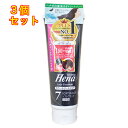 テンスター ヘナ カラートリートメント ソフトブラック 250g×3個
