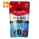 UHA味覚糖 グミサプリ 鉄&葉酸 20日分×6個