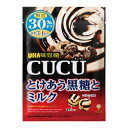 UHA味覚糖 CUCU とけあう黒糖とミルク 80g×6個