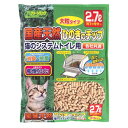 クリーンミュウ 国産天然ひのきのチップ 大粒 2.7L