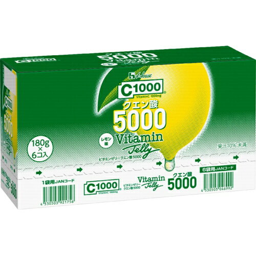 C1000ビタミンゼリー　クエン酸5000（180g×6）