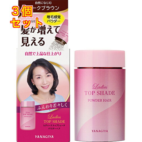 レディーストップシェード　パウダーヘアー　ダークブラウン　20g×3個※取り寄せ商品　返品不可のサムネイル