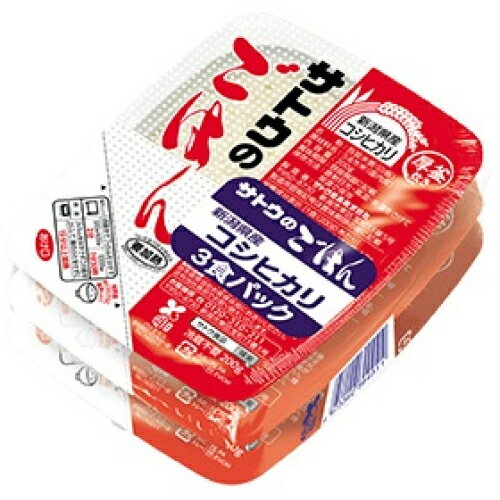 サトウ食品　サトウのごはん　新潟県産コシヒカリ（200g×3個）×3個 1