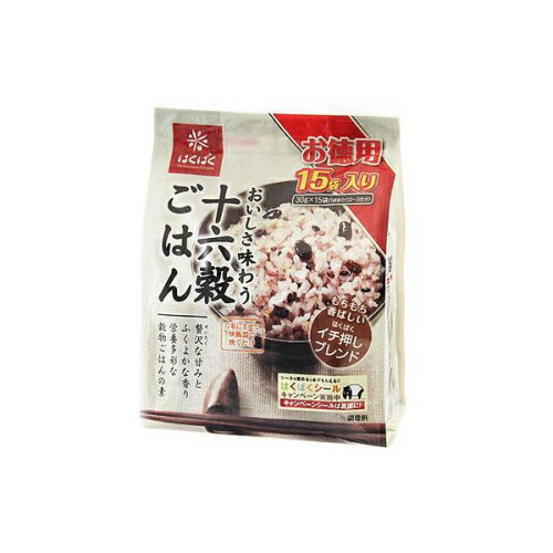 はくばく おいしさ味わう十六穀ご飯 お徳用（30g×15袋）