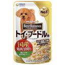 愛犬元気 ベストバランス トイプードル用 パウチ 鶏ささみ 緑黄色野菜 キャベツ入り 60g