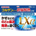 【第1類医薬品】コルゲンコーワ　鎮痛解熱LXα　12錠【セルフメディケーション税制対象】