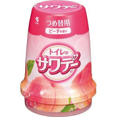 小林製薬　トイレのサワデー　ピーチの香り　詰替　140g※取り寄せ商品　返品不可