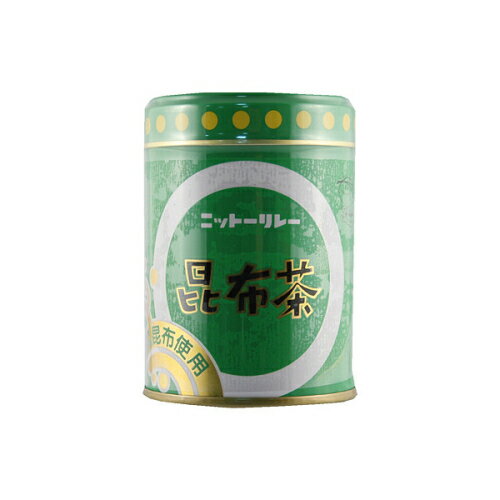 ニットーリレー 昆布茶(缶)80gの商品画像