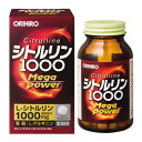 オリヒロ シトルリン MegaPower1000 240粒※取り寄せ商品 返品不可