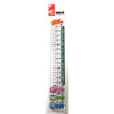 クツワ 直線定規 18cm※取り寄せ商品 返品不可