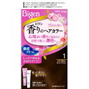 【医薬部外品】ビゲン 香りのへアカラー濃密クリーム 密着染め色持ちタイプ 1(かなり明るいライトブラ