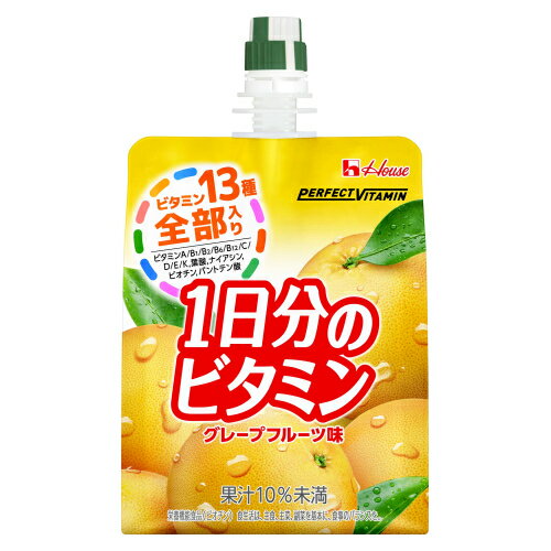 PERFECT　VITAMIN　1日分のビタミンゼリー　グレープフルーツ味　180g×6個