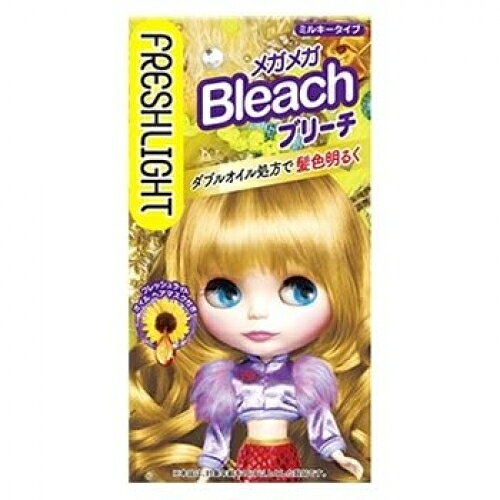 【医薬部外品】ヘンケルライオンコスメティックス　フレッシュライト　メガメガブリーチ　（25g+83ml+37g）のサムネイル