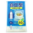 金星製紙　自立型　水切りゴミ袋　40枚入※取り寄せ商品　返品不可