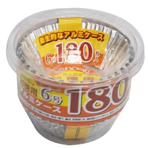 PSアルミケース　6号　180枚入※取り寄せ商品　返品不可