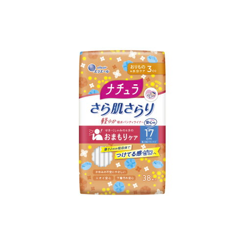 ※商品リニューアル等によりパッケージ及び容量は変更となる場合があります。ご了承ください。薄さ2mm吸収体でつけてる感ゼロへスリム吸収体・生理用ナプキンより薄くて軽い。※メーカー昼用生理用ナプキン比較さらさら肌ざわり・表面に水分を残さず、さらっとした肌ざわり。消臭機能・無香料、ニオイをしっかり閉じ込めるさらっと除湿・全面通気性バックシートでムレ軽減 名称 吸水ライナー 内容量 38枚 使用方法・用法及び使用上の注意 ・お肌に合わない時は医師に相談してください。・使用後、トイレに流さないでください。・使用後は適切な廃棄をこころがけましょう。 原材料 表面材：ポリエチレン、ポリプロピレン 発売元、製造元、輸入元又は販売元、消費者相談窓口 大王製紙株式会社東京千代田区富士見2-10-2電話：0120-205205 原産国 日本 商品区分 介護用品 広告文責　株式会社レデイ薬局　089-909-3777薬剤師：池水　信也,,