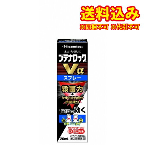 定形外）【第(2)類医薬品】ブテナロックVαスプレー　20ml【セルフメディケーション税制対象】