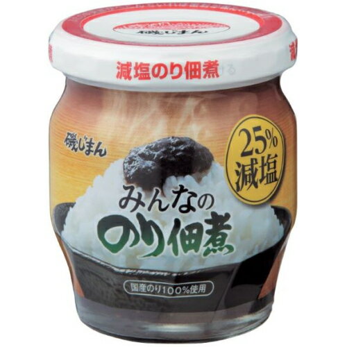 磯じまん　みんなののり佃煮　25％減塩　145g×6個