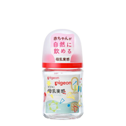 楽天くすりのレデイハートショップplusピジョン　母乳実感ガラス　160mL　Music