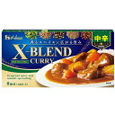 ハウス クロスブレンドカレー 中辛 140g(8皿分)×10個(4)