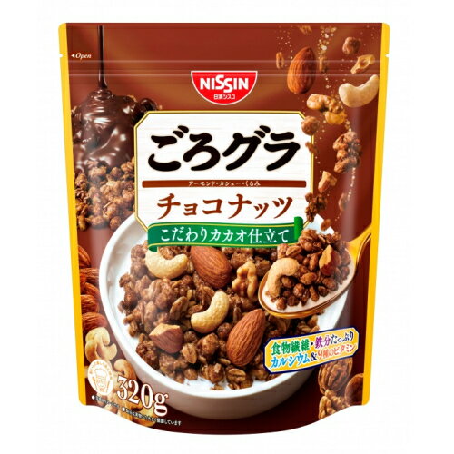 日清シスコ ごろグラチョコナッツ 320g×6個