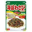 丸美屋 海苔わさびふりかけ 大袋 42g×10個