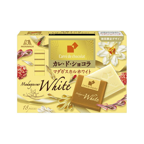 森永製菓　カレ・ド・ショコラ　マダガスカルホワイト　18枚×6個(4)