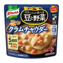 味の素 クノール ポタージュで食べる豆と野菜 クラムチャウダー 180g×7個
