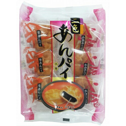 天恵製菓 二色あんパイ 6個×12個 天恵製菓 二色あんパイ 6個×12個