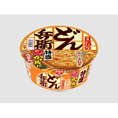 日清食品 日清のどん兵衛 特盛鬼かき揚げうどん 136g×12個
