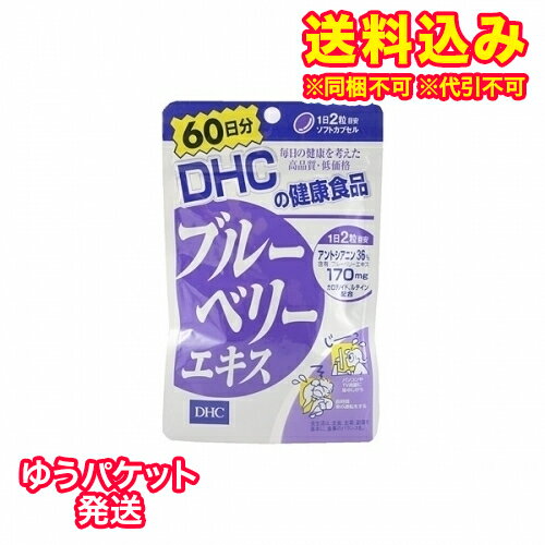 ゆうパケット）DHC　ブルーベリーエキス　120粒